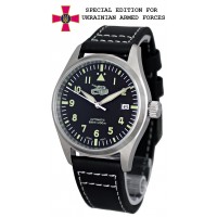 Military mechanical watch with Japan automatic movement NH35A  "Leopard time"